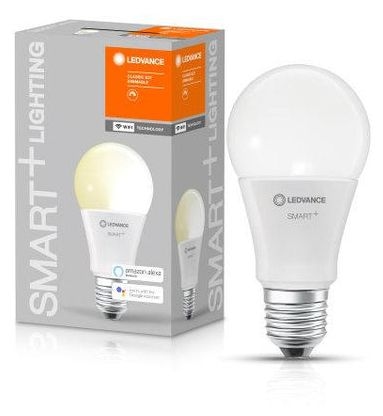 Integrierte LED Intelligentes Leuchtmittel 115 mm Warmweiß Smart + WiFi Classic Dimmable E27 