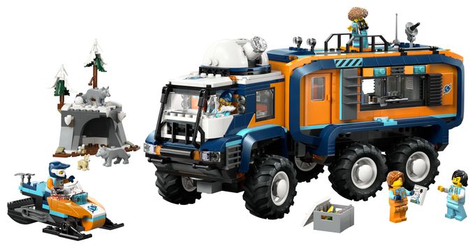 Arktis-Truck mit Labor 