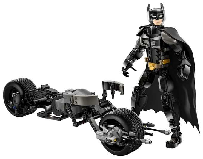BatmanTM Baufigur mit dem Batpod 