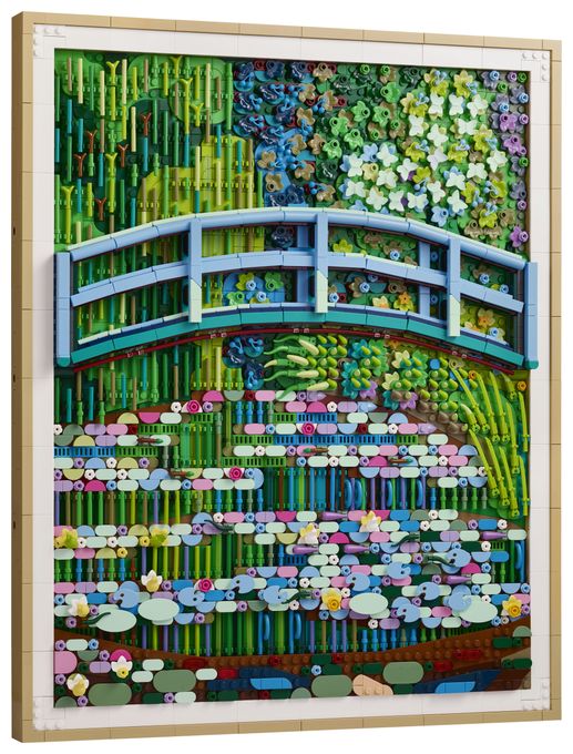 Claude Monet – Brücke über einen Seerosenteich 