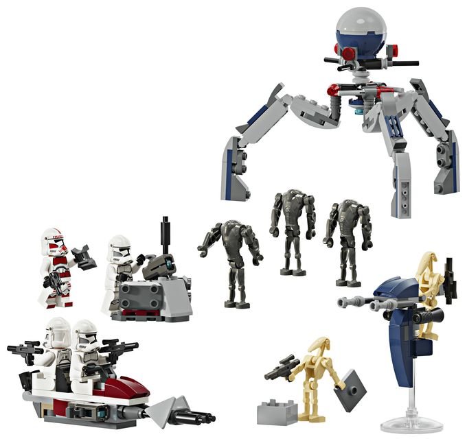 Clone TrooperTM & Battle DroidTM Battle Pack 