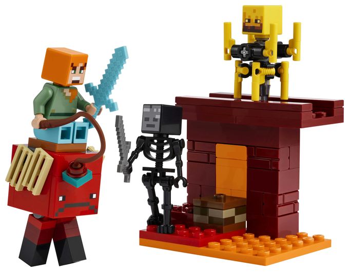 Das Lava-Duell im Nether 