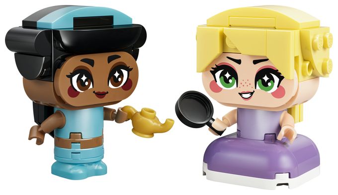 Die Mini-Prinzessinnen Jasmin und Rapunzel 