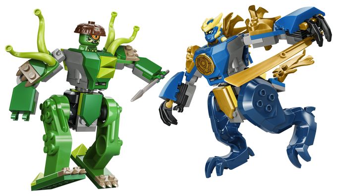 Duell mit Jays Drachen-Mech 