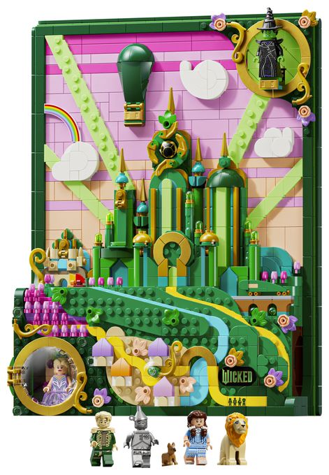 Emerald City Wandkunst 