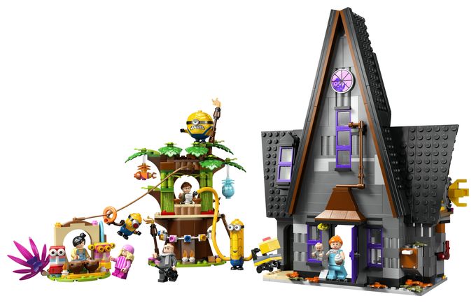 Familienvilla von Gru und den Minions 