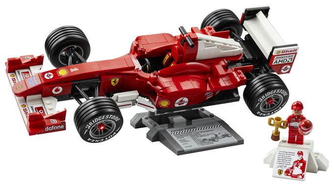 Ferrari F2004 und Michael Schumacher 
