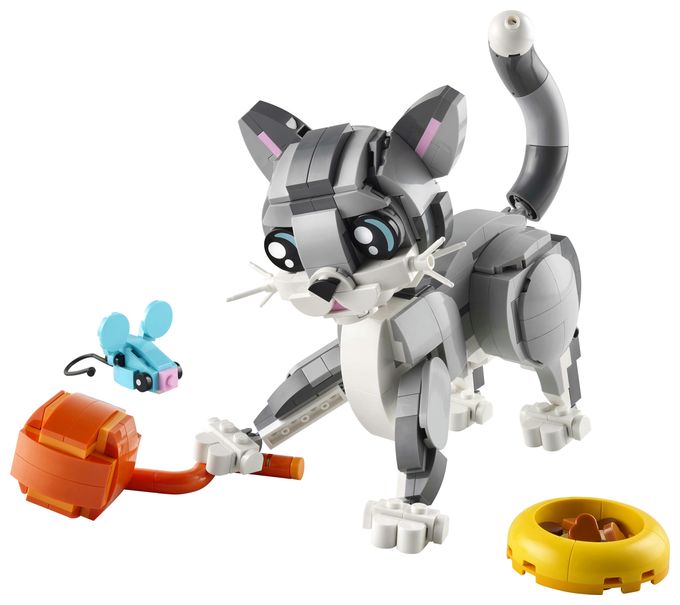 Graue Katze 