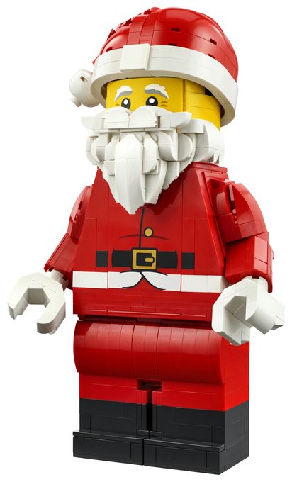 Große Weihnachtsmann-Minifigur 