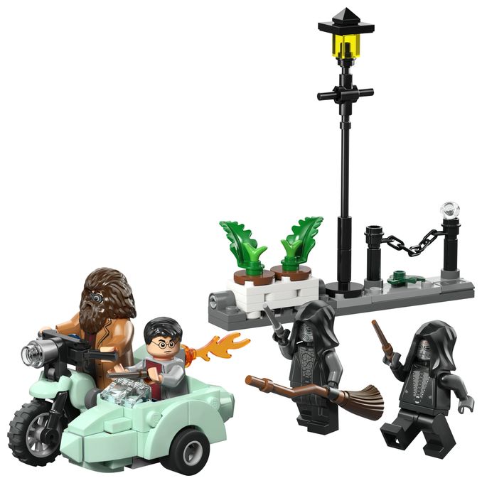 Hagrids und Harrys Flucht aus dem Ligusterweg 