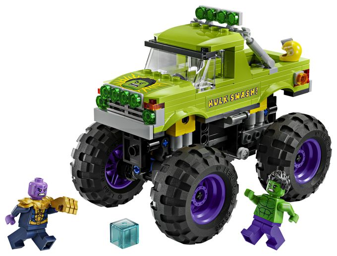 Hulk-Truck vs. Thanos 