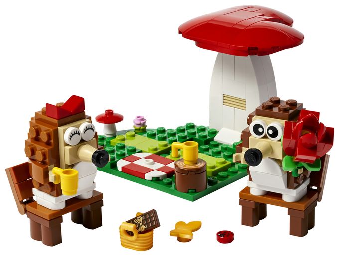 Igel und ihr Picknick-Date 