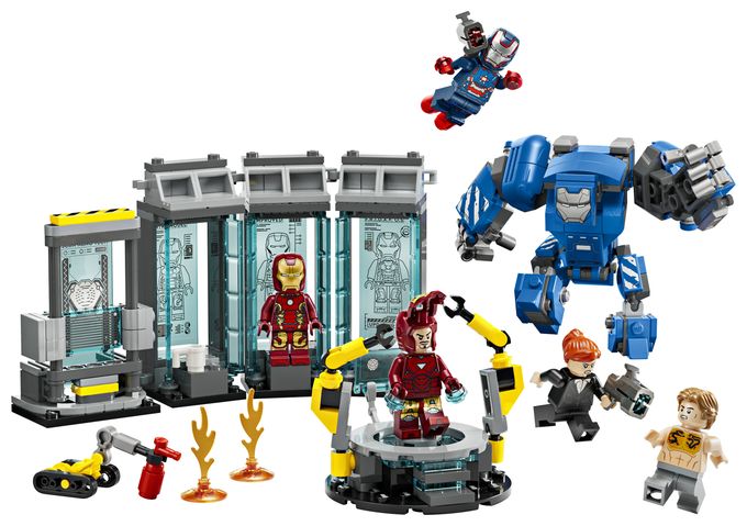 Iron Mans Labor: Halle der Rüstungen 