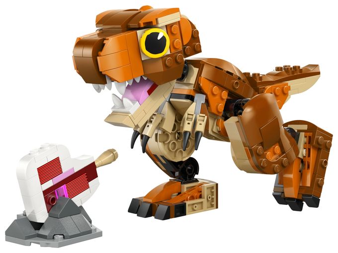 317 Teile  Jurassic World Little Eatie T.Rex Bauset (Mehrfarbig) 