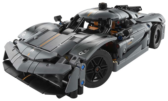 Koenigsegg Jesko Absolut Supersportwagen in Grau 