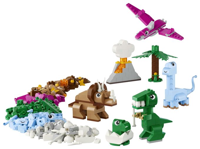 Kreative Dinosaurier 