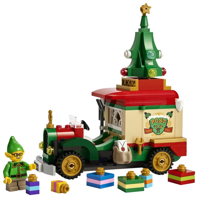Lieferwagen des Weihnachtsmanns 