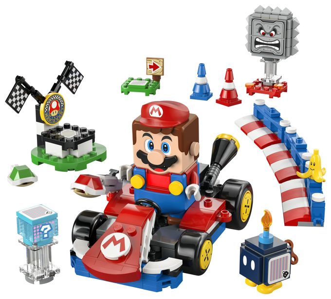 Mario KartTM – Interaktiver LEGO® MarioTM & Standard-Kart 