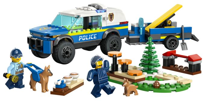 Mobiles Polizeihunde-Training 