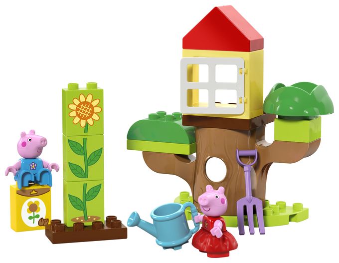 Peppas Garten mit Baumhaus 