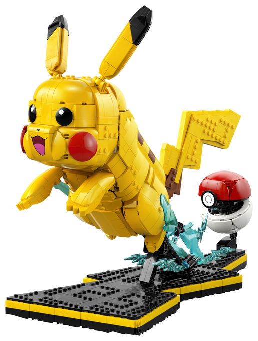 Pikachu und Pokéball 