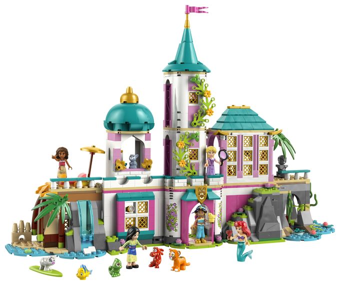 Prinzessinnenschloss mit Haustieren 