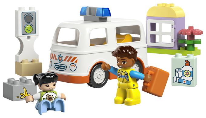 Rettungswagen mit Fahrer 