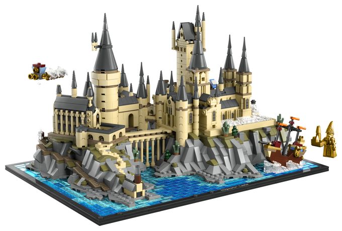 Schloss HogwartsTM mit Schlossgelände 