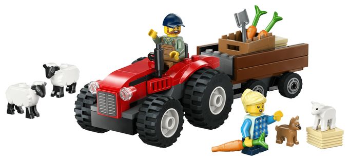 Traktor mit Anhänger 