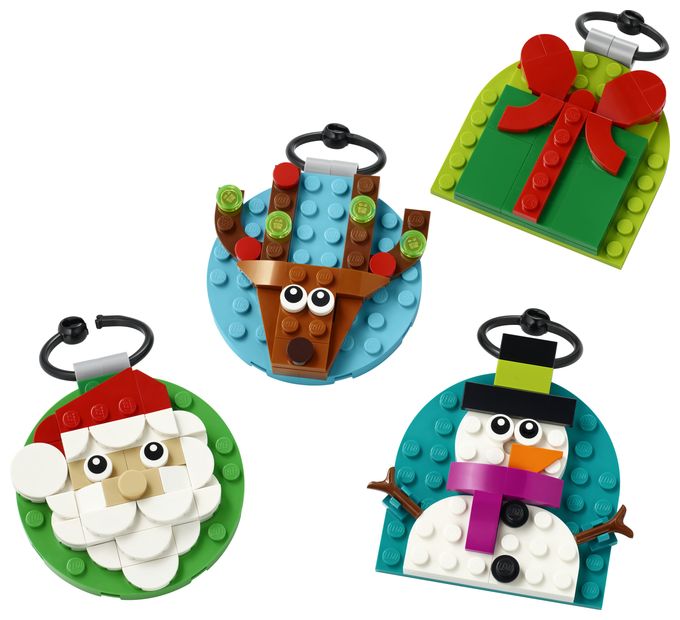 Verschiedene Christbaumanhänger 