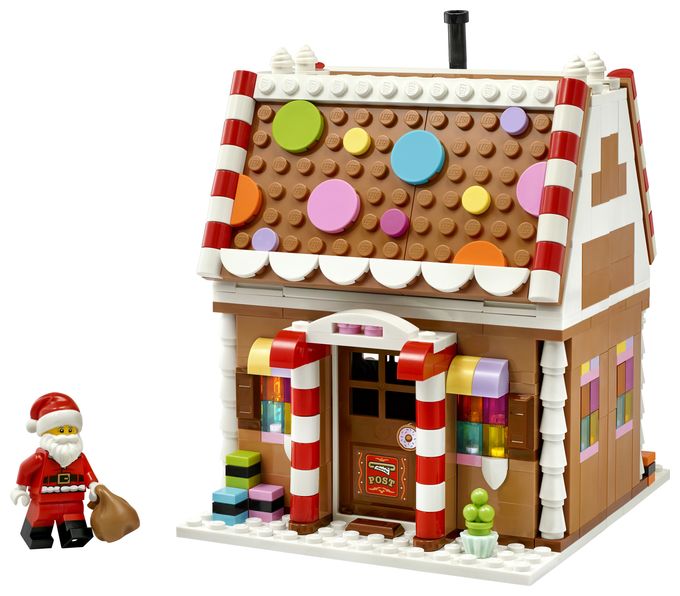 Weihnachtliches Lebkuchenhaus 