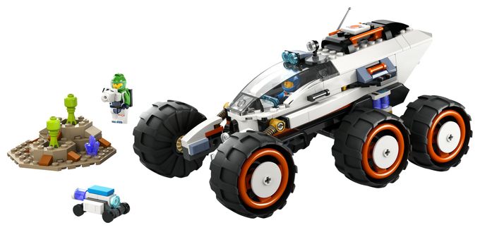 Weltraum-Rover mit Außerirdischen 