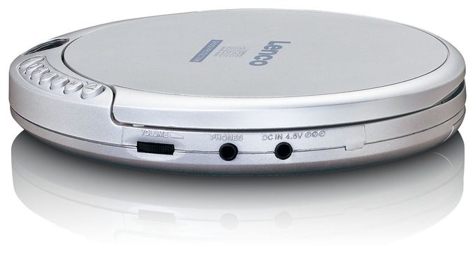 CD Payer  CD-201 portabler (Silber) 
