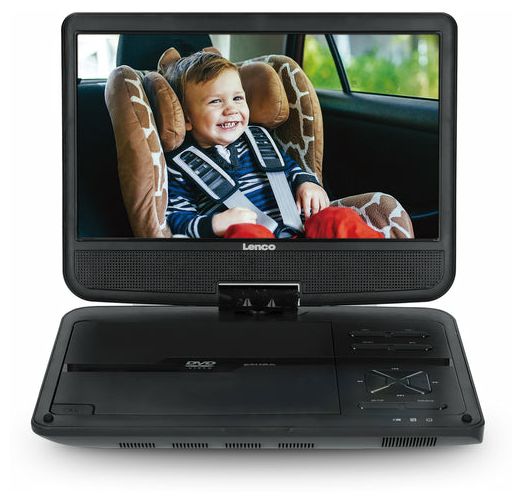25,4 cm (10 Zoll) DVD Player CD, CD-R, CD-RW, DVD, DVD+R, DVD+RW, DVD-R, DVD-RW DVP-1046BK 