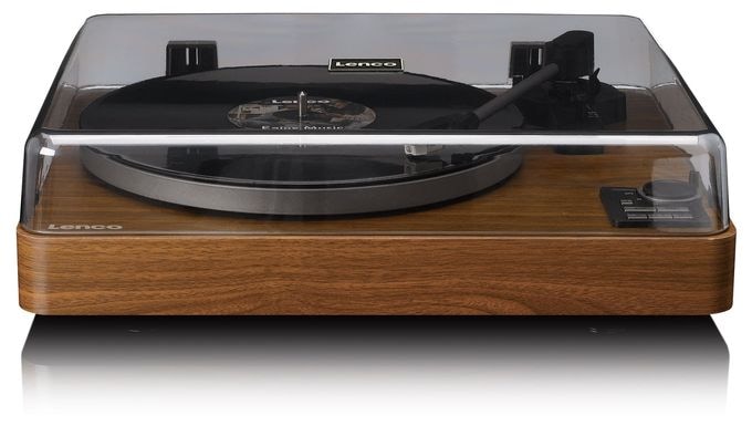 Audio-Plattenspieler mit Riemenantrieb  LBTA-165WD (Schwarz, Holz) 