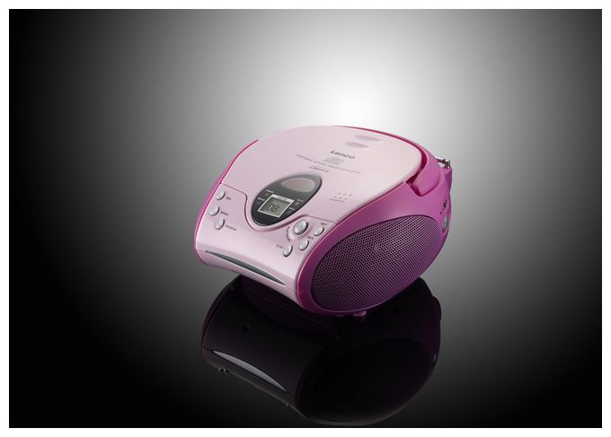 CD Payer FM Radio  SCD-24 (Pink) 