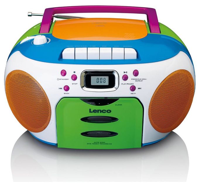 CD Player FM Radio  SCD-971 Kinderradio (Mehrfarbig) 