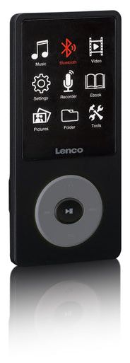MP3 Spieler 8 GB  Xemio-860 (Schwarz, Grau) 