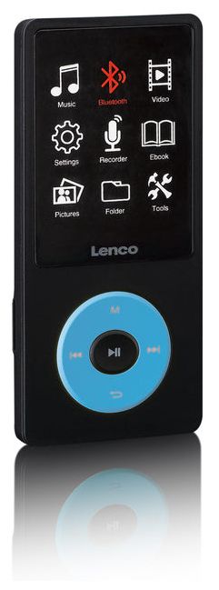 MP3 Spieler 8 GB  Xemio-860 (Schwarz, Blau) 