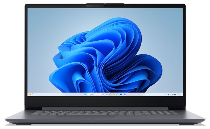 Full HD Notebook 43,9 cm (17.3 Zoll) 1920 x 1080 Pixel 512 GB SSD Windows 11 Home Intel Core 5 max. 4,6 GHz  IdeaPad Slim 3 17IWC11 (Grau) 