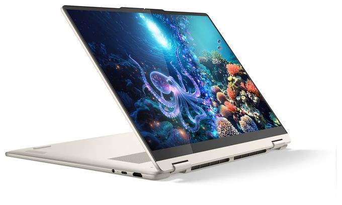 2K Ultra HD Notebook 40,6 cm (16 Zoll) 2880 x 1800 Pixel 1 TB SSD Windows 11 Home AMD Ryzen 7 max. 5 GHz  Yoga 7 16AKP10 Copilot+ (Grau) 