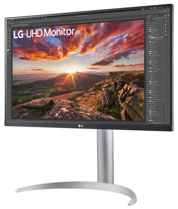 4K Ultra HD Monitor 68,6 cm (27 Zoll) 16:9 5 ms 400 cd/m²  27UP850K-W.AEU (Schwarz) 