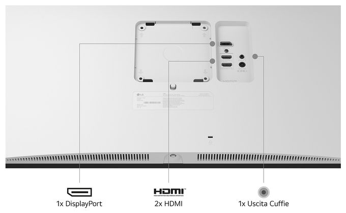 4K Ultra HD Monitor 68,6 cm (27 Zoll) 16:9 5 ms 300 cd/m²  27US550-W (Weiß) 