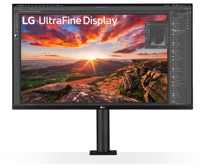 4K Ultra HD Monitor 80 cm (31.5 Zoll) 16:9 5 ms 350 cd/m²  32UN880K (Schwarz) 