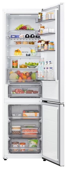 262 l / 113 l Kühl-Gefrierkombi freistehend NoFrost 139 kWh Jahr  GBBS322BSW (Weiß) 