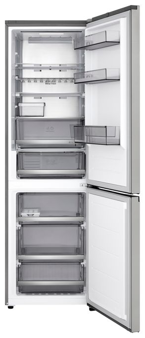 220 l / 113 l Kühl-Gefrierkombi freistehend NoFrost 108 kWh Jahr  GBBS514AMB (Edelstahl) 