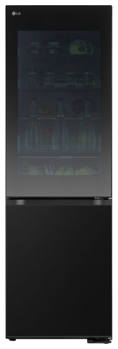 239 l / 110 l Kühl-Gefrierkombi freistehend NoFrost 172 kWh Jahr  GBG5160CEV (Schwarz) 