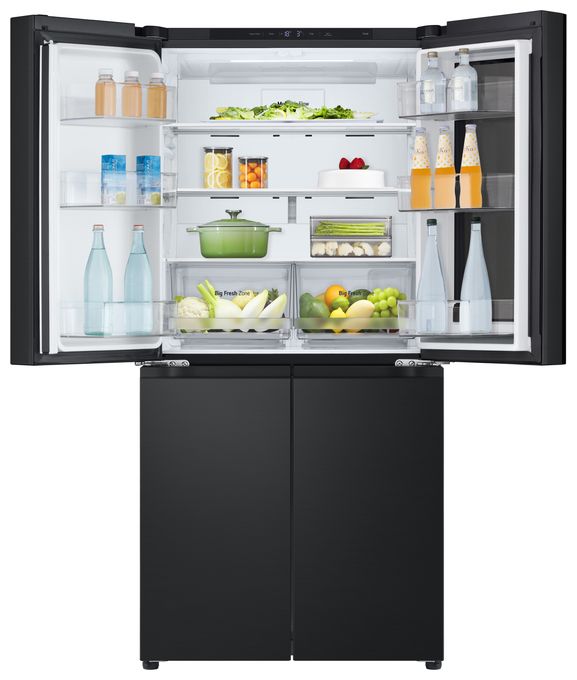 Side-by-Side Kühl-/ Gefrierkombination 321 l / 209 l 314 kWh NoFrost 1787 mm x 835 mm  GMV860EPDE (Schwarz) 