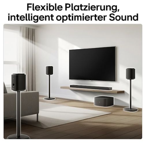 Soundbar 500 W 5.1.3 Kanäle  H7 (Schwarz) 