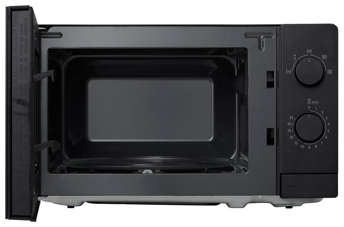 Freistehende Mikrowelle 700 W Größe: klein 5 Stufen  MS2082F (Schwarz) 